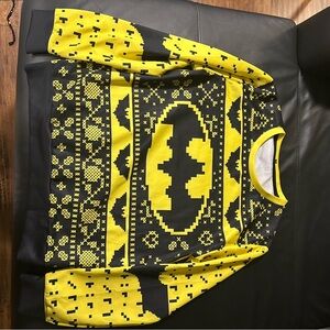 Batman Themed Christmas Sweater